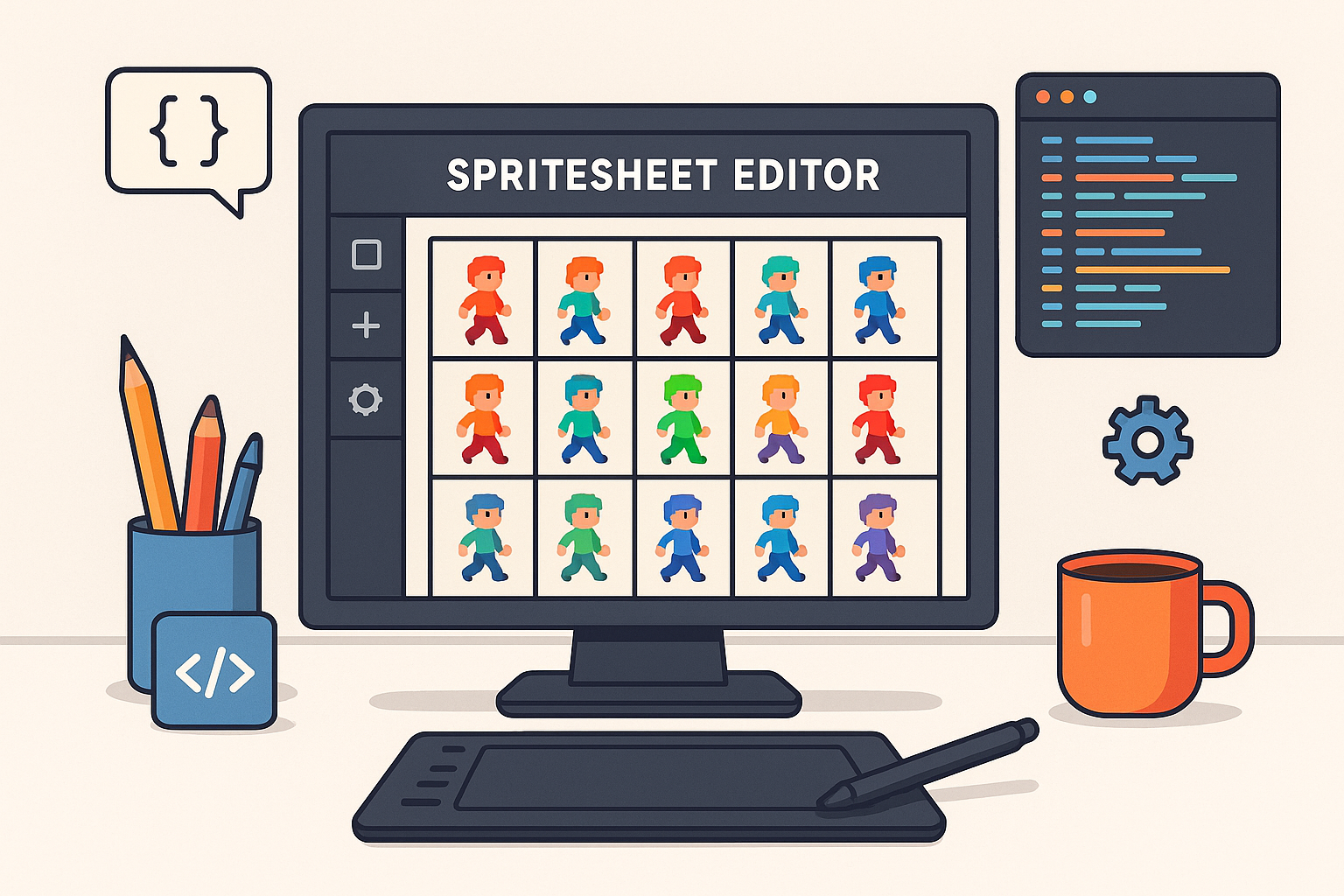 How to Use a Spritesheet Tool for Game Development