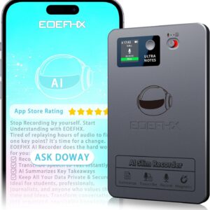 AI Voice Recorder with Transcription & Noise Cancellation